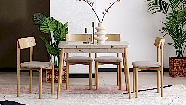 60*100 Yandan Açılır Masa Takımı - 