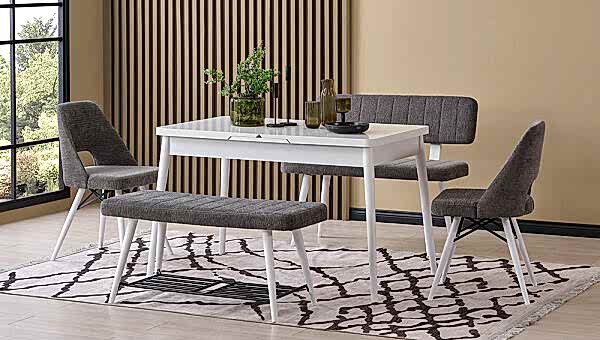 74*120 Kelebek Benchli Masa Takımı - 