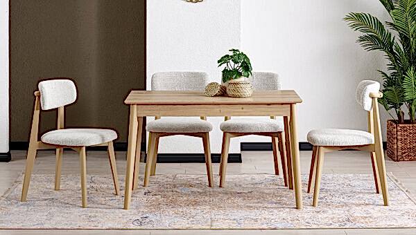 75*120 Ortadan Açılan Masa Takımı - 