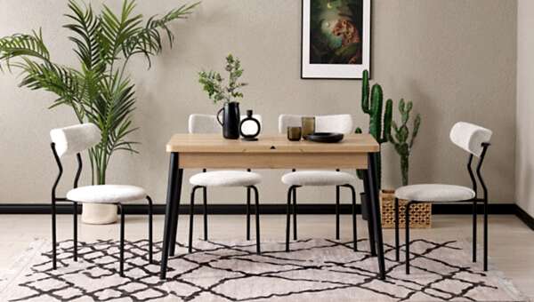 75*120 Kelebek Masa Takımı - 