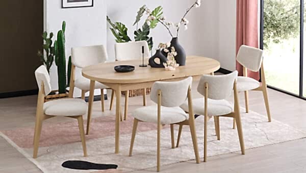 90*156 Kaşıklıklı Kelebek Masa Takımı - 